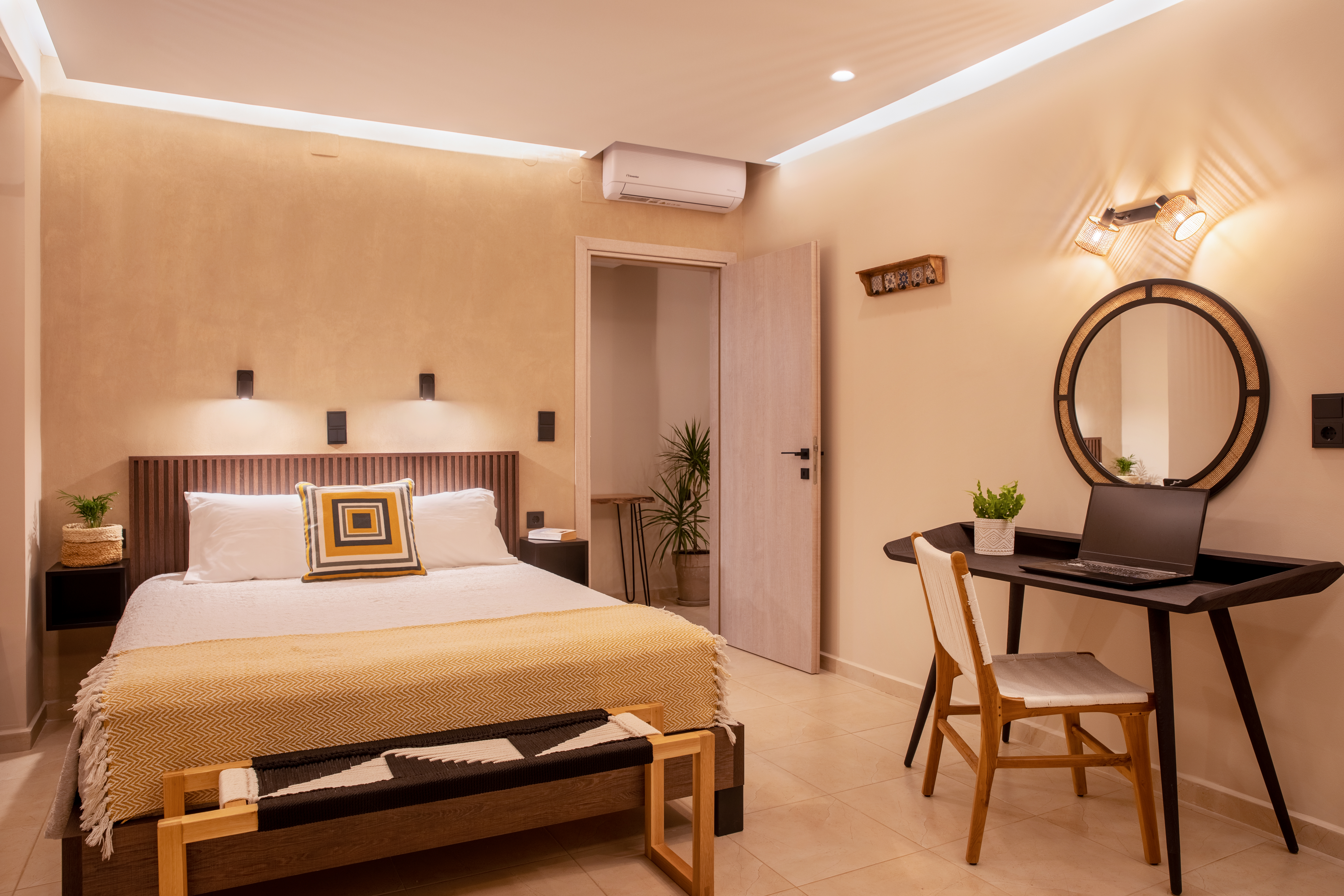 Modern Living Space - Accommodation feature in Crete