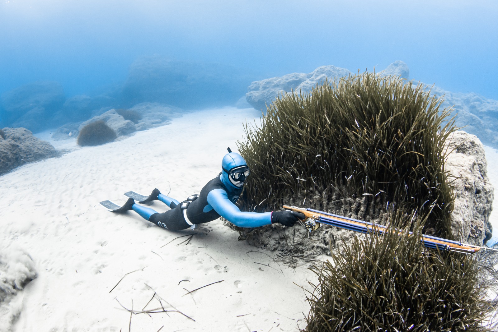 Discover spearfishing session in Crete