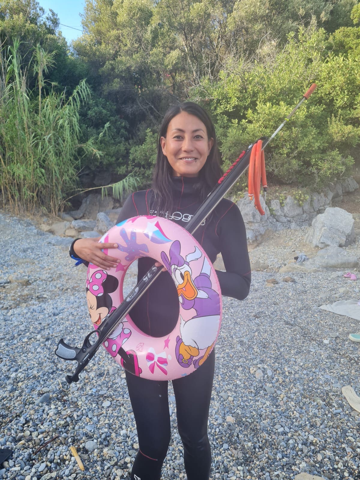 Su Wei Tran, AIDA instructor and judge at Freedive Crete