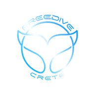 Logo FreediveCrete - škola freedivingu v Plakias na Krétě