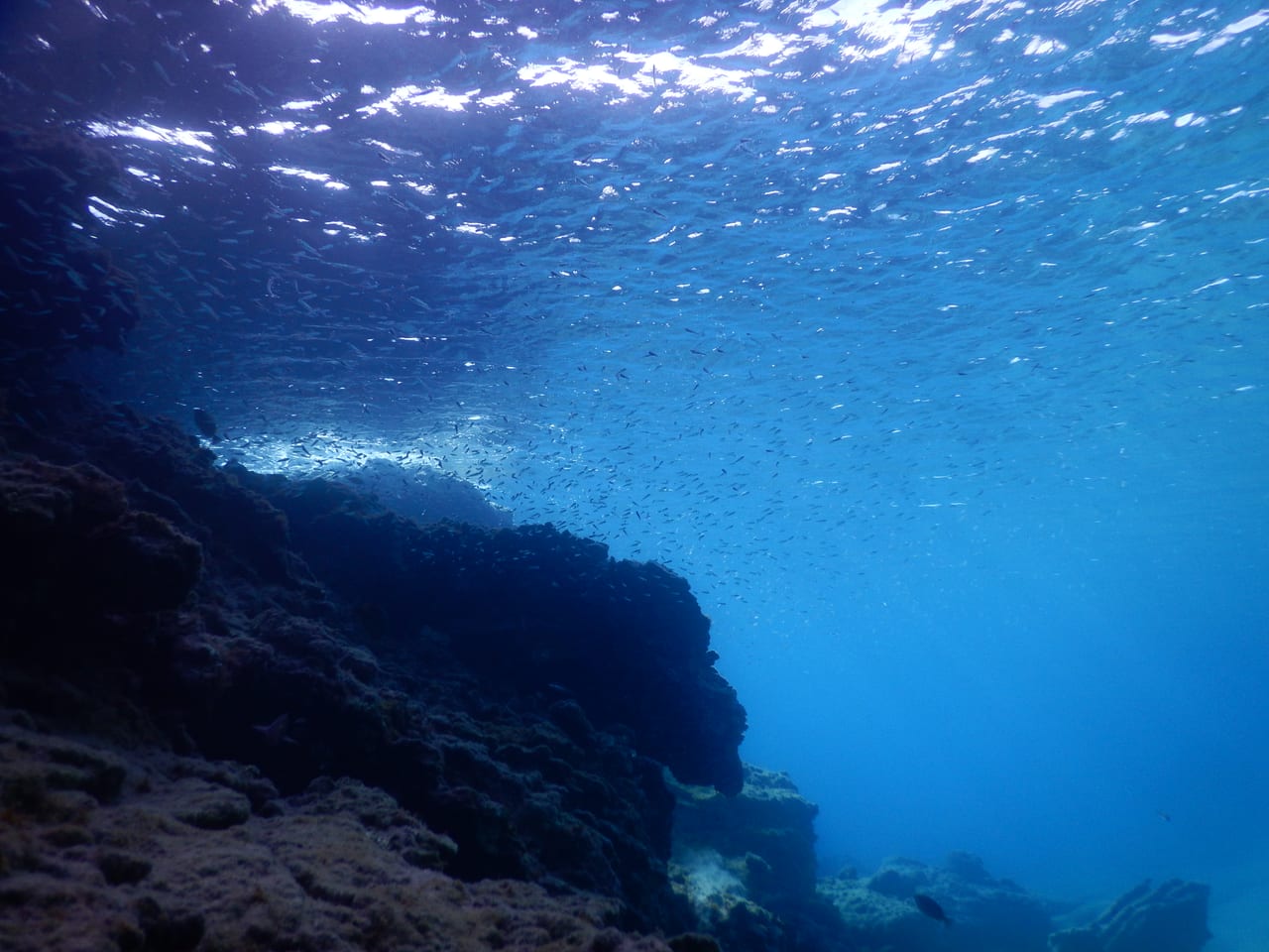 The cave mouth at Schinaria